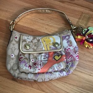 Coach poppy purse